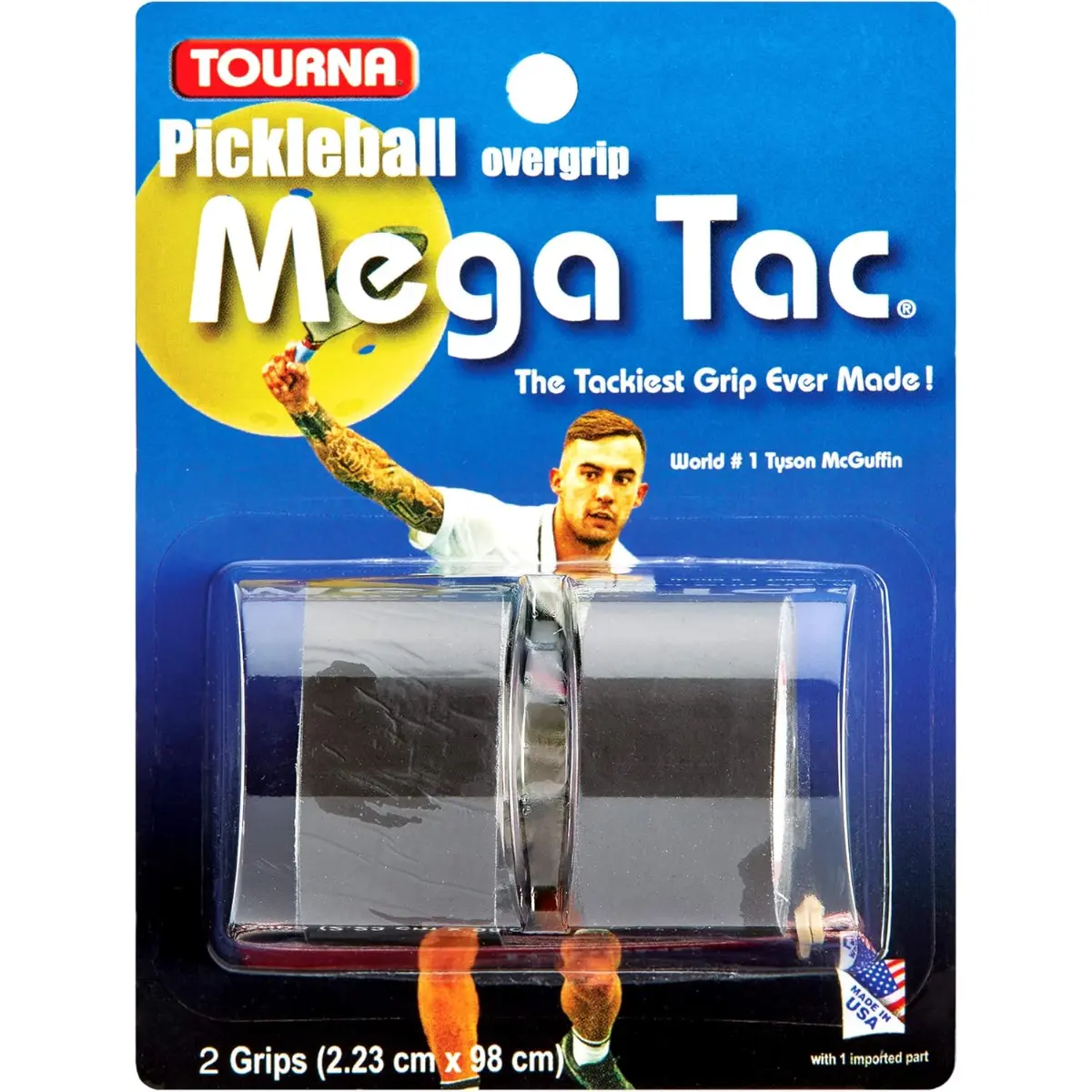 Tourna Mega Tac Pickleball Overgrip (2 Pack)