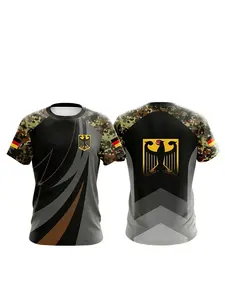 Men's Football T-Shirt, Germany Soccer Team Jersey, German Fan Clothing, Quick-Dry Breathable, Essential for Match Training, World Cup Clearance Sale Tee