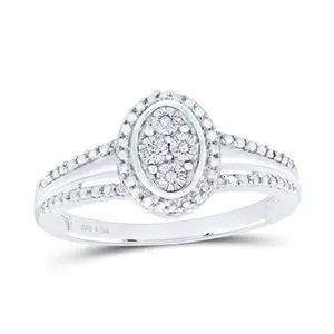 0.01Ctw-Nat Dia P1 Gift Oval Ring (2.75 grams)