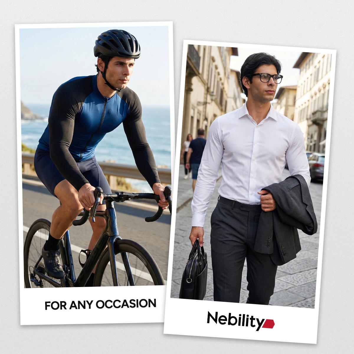 【Nebility】 Men’s Invisible Seamless Muscle-Enhancing T-Shirt with Removable Muscle Pads and Light Compression Function, Suitable for Everyday Wear, Cosplay, and Special Occasions SpringStatements