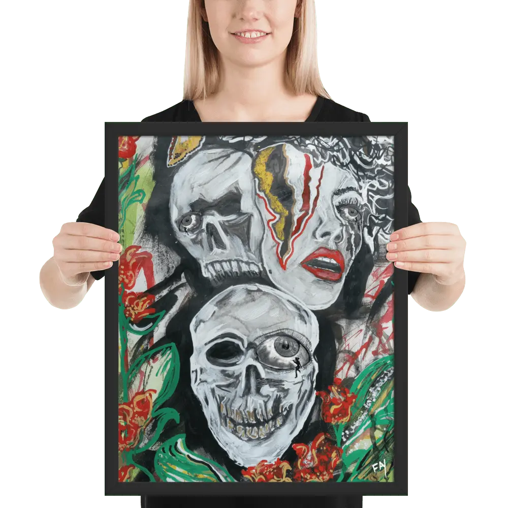 All Eye's on you Framed poster