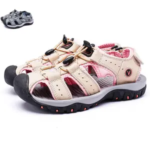 Men's Sandals Arch Support Casual Genuine Leather Summer Outdoor Beach Fisherman Sandals for Men Boy Walking Shoes