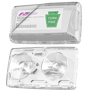 EZ Pass Holder with Super  Suction Cups for Windshield, Toll Pass Transponder Holder for EZ Pass Mini/iPass