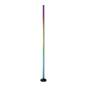 LED Floor Lamp with Remote Control & USB Power RGB Color Changing Music Sync Adjustable Brightness Gaming Atmosphere Light APP Control