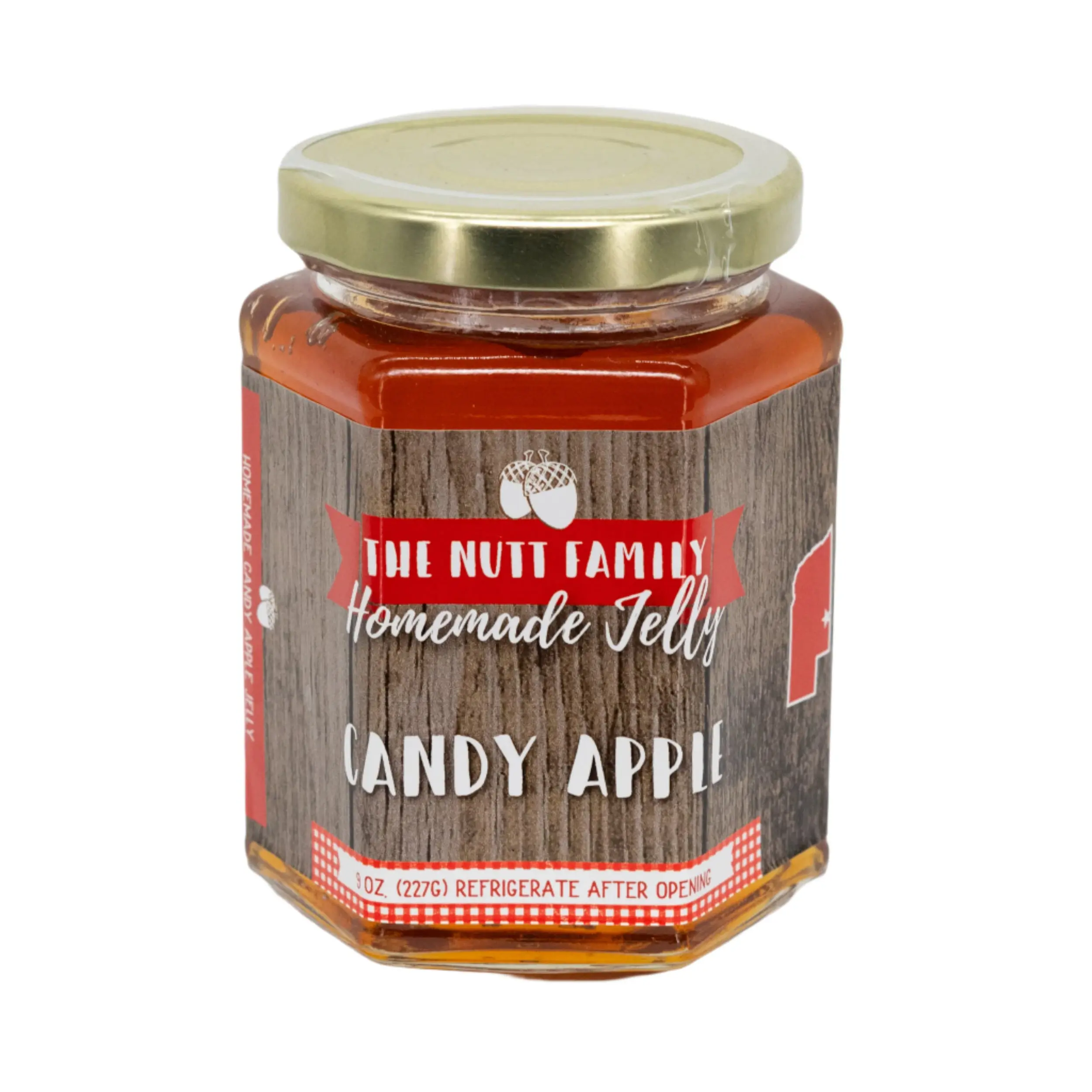 Candy Apple Jelly | 9 oz | Nutt Family Jams & Jellies