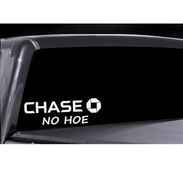 Chase NO Car/Truck Vinyl Decal Chase NO Car/Truck Vinyl Decal