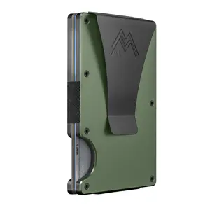 Minimalist Wallet for Men - Slim RFID Wallet I Scratch Resistant, Credit Card Holder & Money Clip, Easily Removable Money & Cards, Mens Wallets minimalist wallet