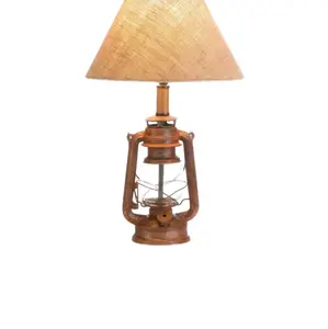 Vintage Camping Lantern Table Lamp