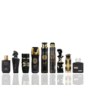 RAGHBA FOR MEN + MAAHIR BLACK EDITION + ASAD + ASAD DEODORANT + ASAD AIR FRESHENER + HIS CONFESSION AIR FRESHENER + HIS CONFESSION + TERIAQ BLACK + RAMZ LATTAFA SILVER -- 9 PIECE BUNDLE