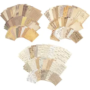 240 Sheets Scrapbook Paper, Journaling Scrapbooking Supplies, Aesthetic Decorative Sheet of Paper, ScrapBook Materials for Planner,  Journaling, Junk Journal, Retro Crafts