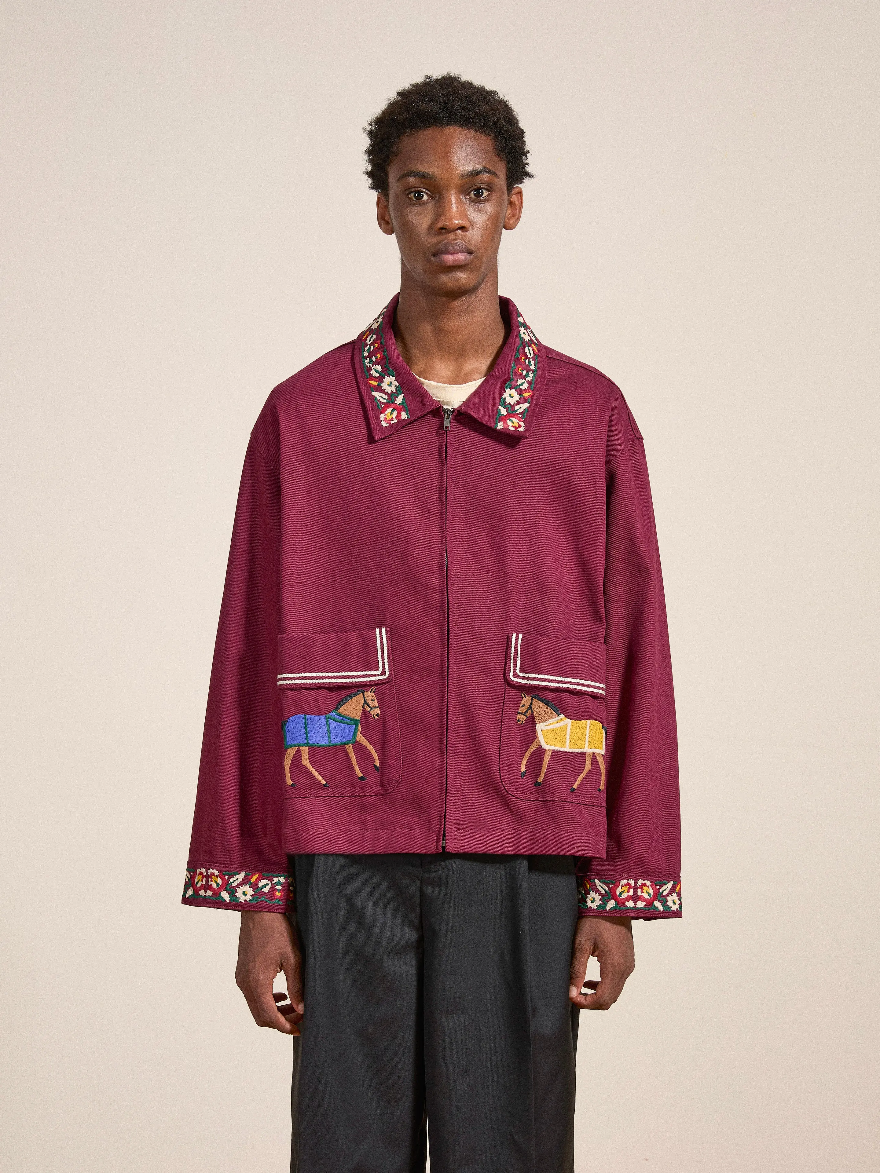 Oxblood Horse Equine Jacket
