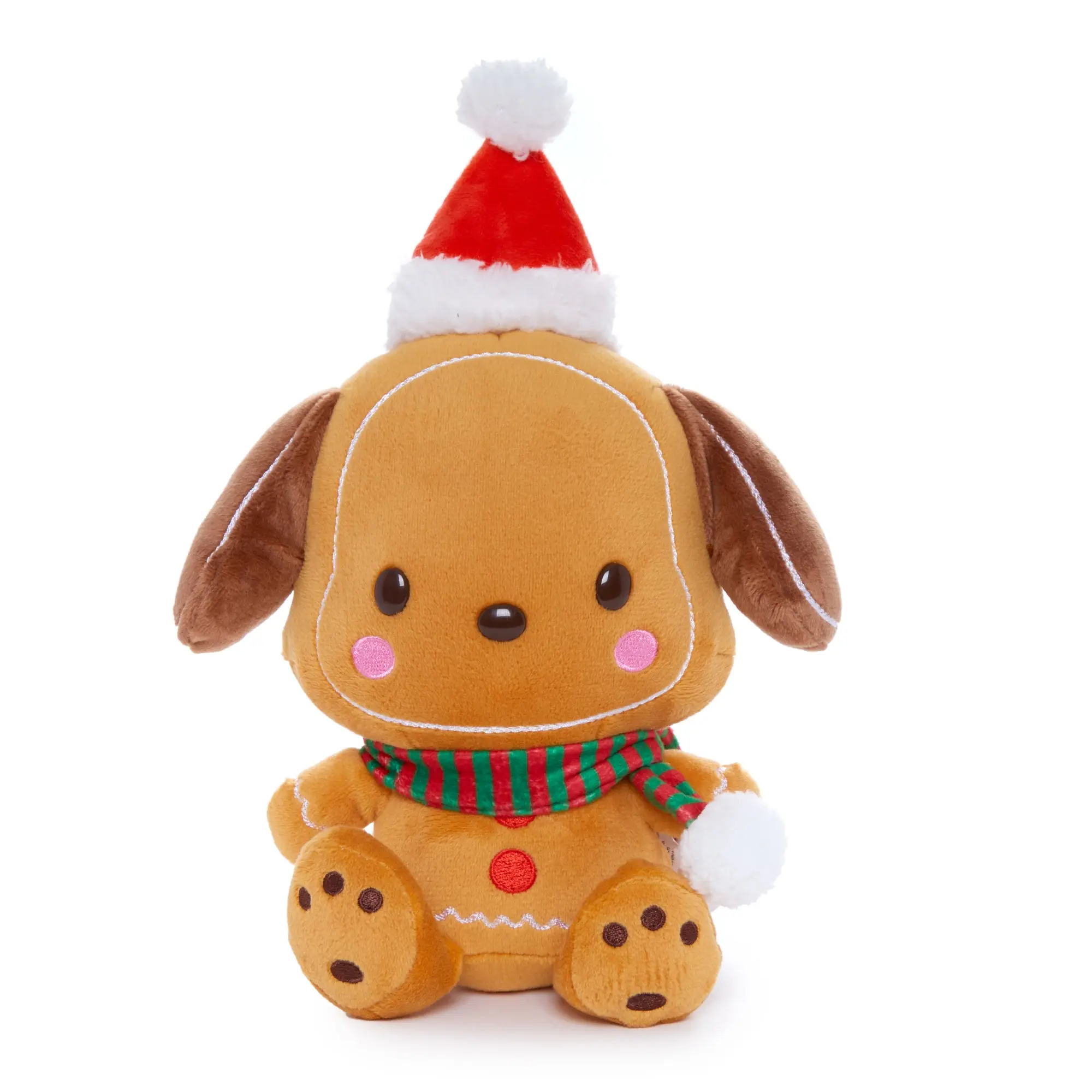 Pochacco 7" Plush (Holiday Gingerbread Friends)