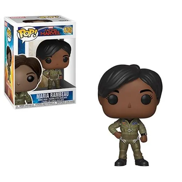 Captain Marvel Maria Rambeau #430 Funko Pop Vinyl Figure