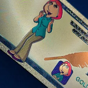 Collectible Lois Gold Foil Novelty Print