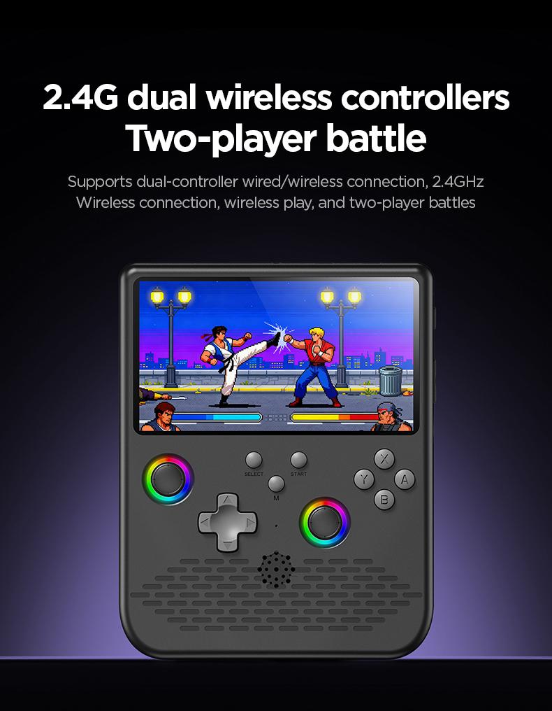 2026 New Upgrade Retro Video Handheld Game Console,Linux System,5 inch IPS Screen ,64G TF Card,Retro Arcade Game Console for Adult Gift Gaming