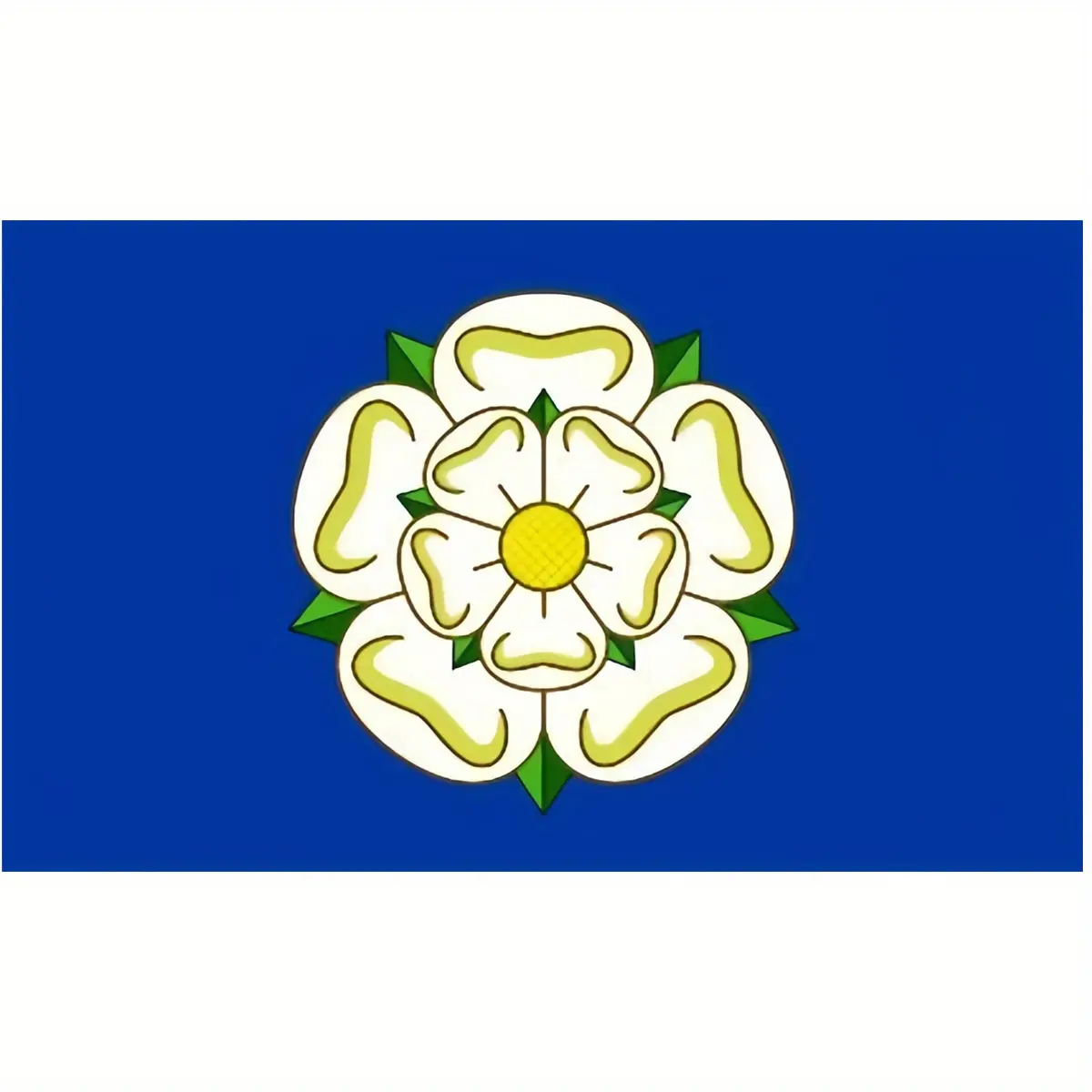 Yorkshire Rose England English County flag 90x150cm 3X5ft England Flag Decorations Indoor Outdoor Flag  Without Metal Rings Tapestry