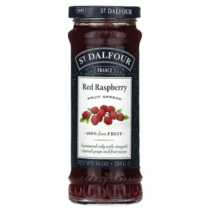 St. Dalfour Red Raspberry Fruit Spread, 10 oz (284 g)