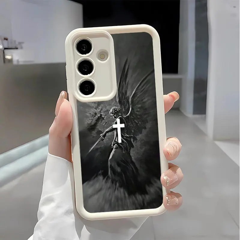 White-The angel whoap pearedto Balaam