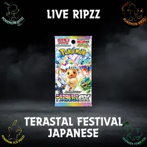 Terastal Festival Pokemon Japanese Packs