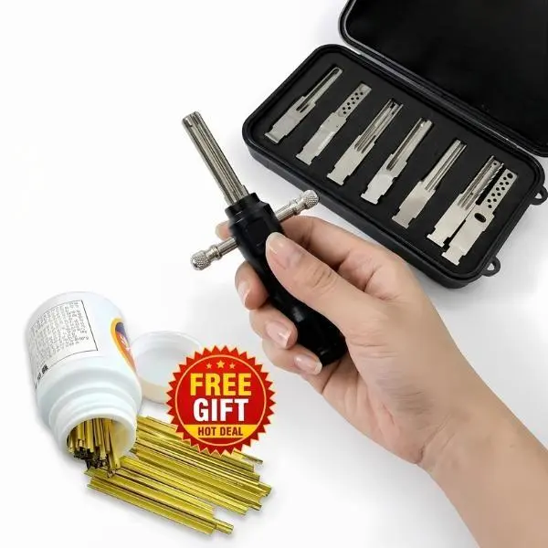 9-in-1 Hand Tool Repair Kit with Aluminum Foil Strip, Multi-Function Hardware Repair Tool Set