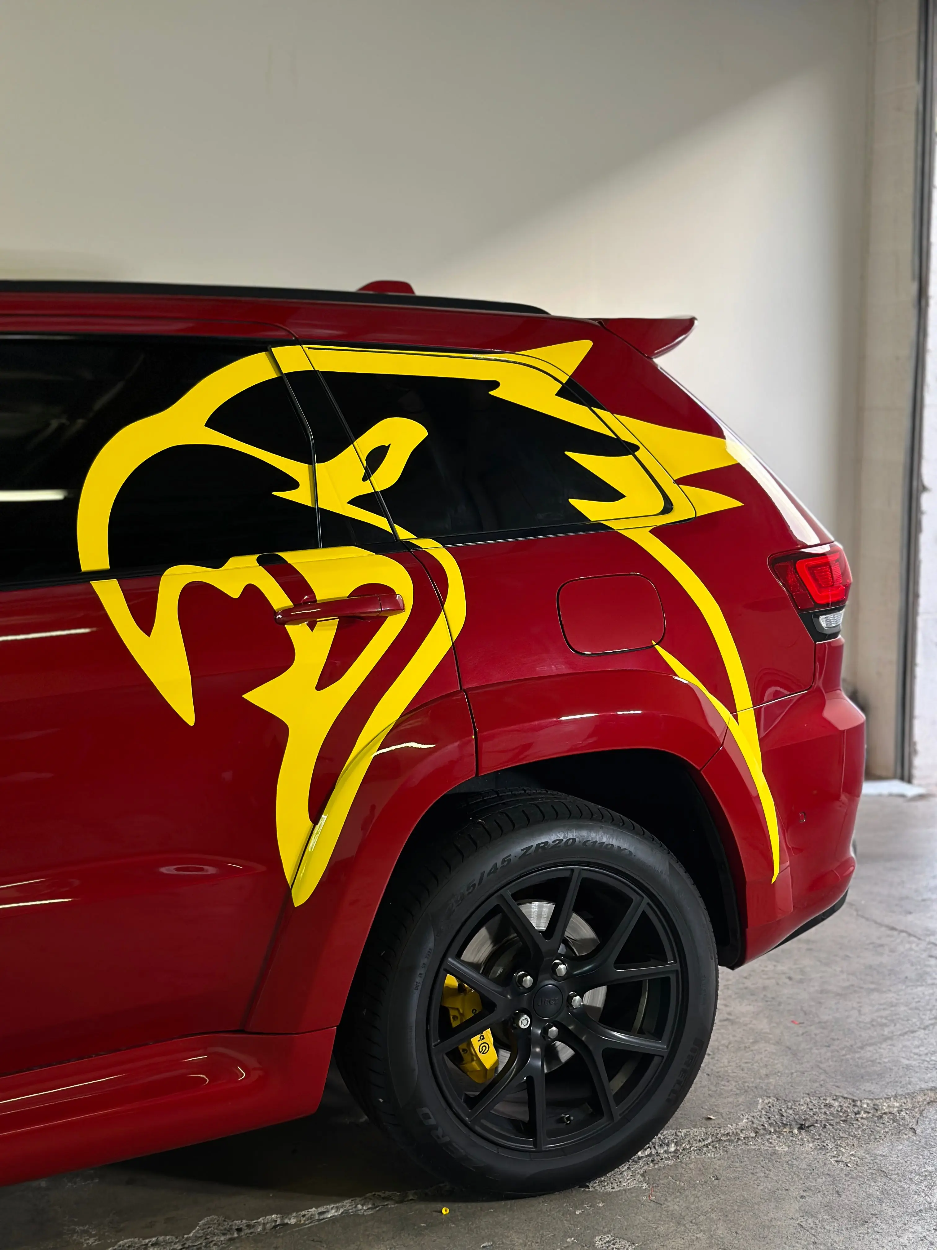 XL Trackhawk Side Decals