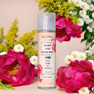Moira The Best Peony Setting Spray Artemisia Princeps Leaf Extract Lightweight