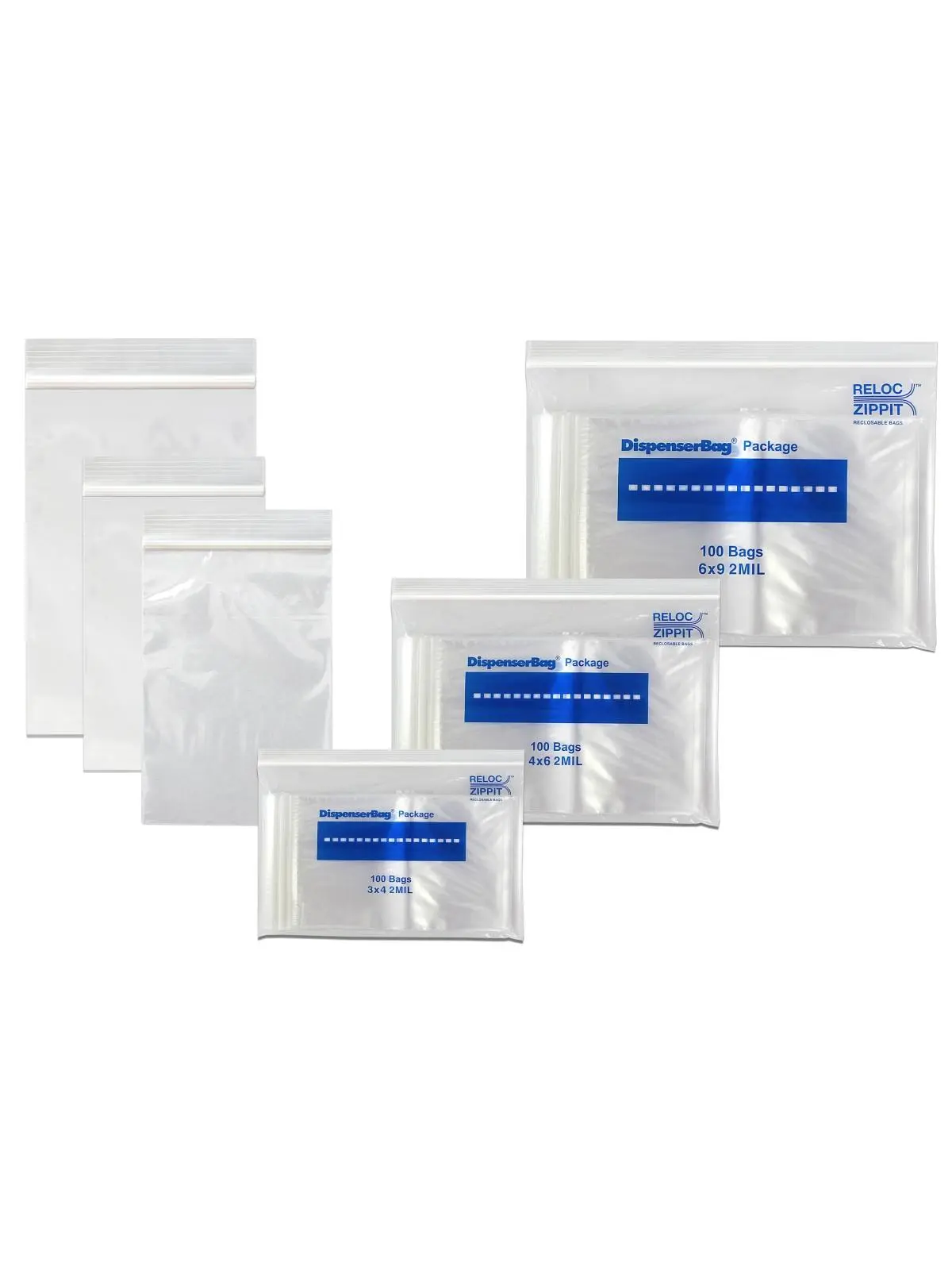 Minigrip MGPMGZ2P0606 6 x 6 in. Ziplock Bag, Clear - 1000 Per Case