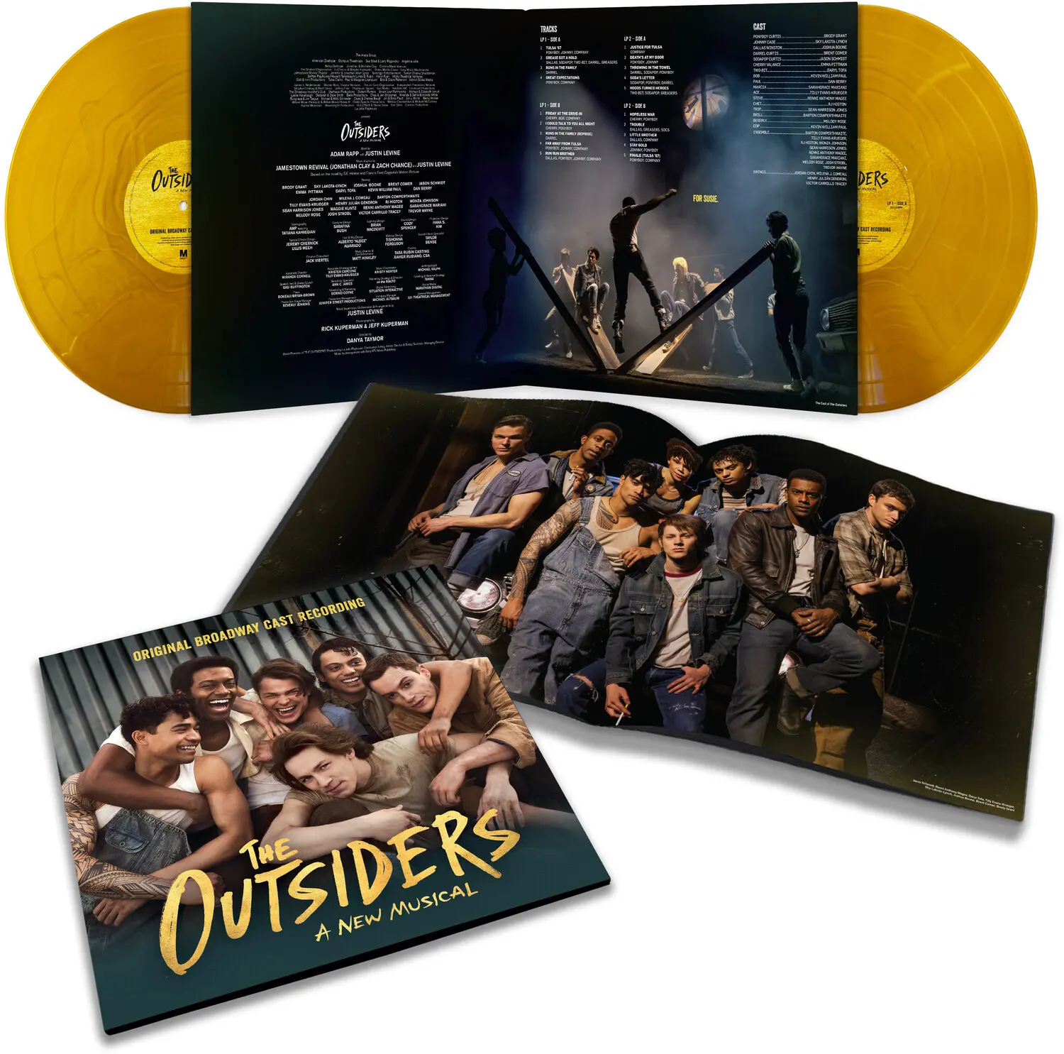 Various - The Outsiders - A New Musical (Orignal Broadway Cast Recording) [Stay  Gold Version]  [VINYL RECORD - LP]