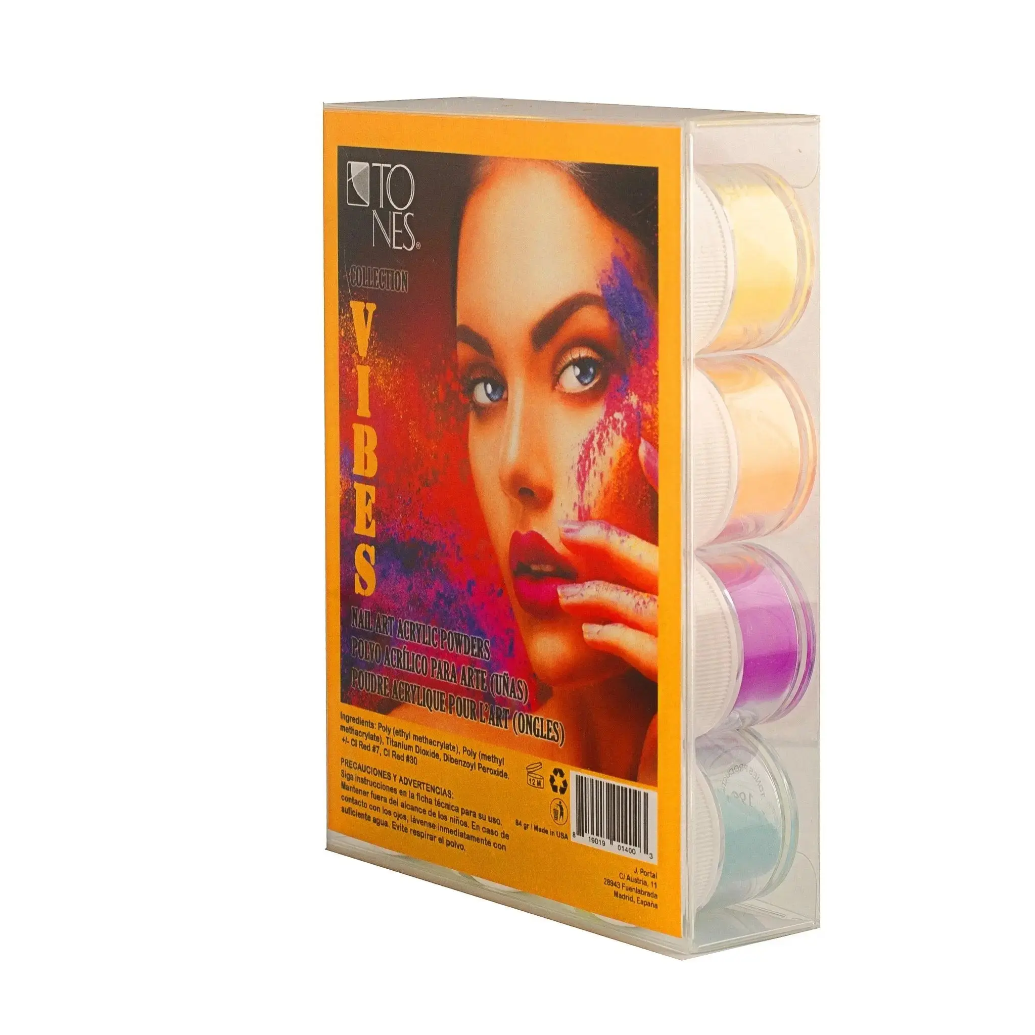 Acrylic Art Powder - 3D Collection: Vibes (12 x 0.25 oz)