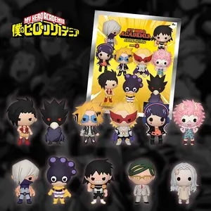 My Hero Academia Officially Licensed Blind Box 3D Figurine, Bag Clip Charms, Momo Yaoyorozu, Fumikage Tokoyami, Anime Figure Keychain, Anime Collectibles