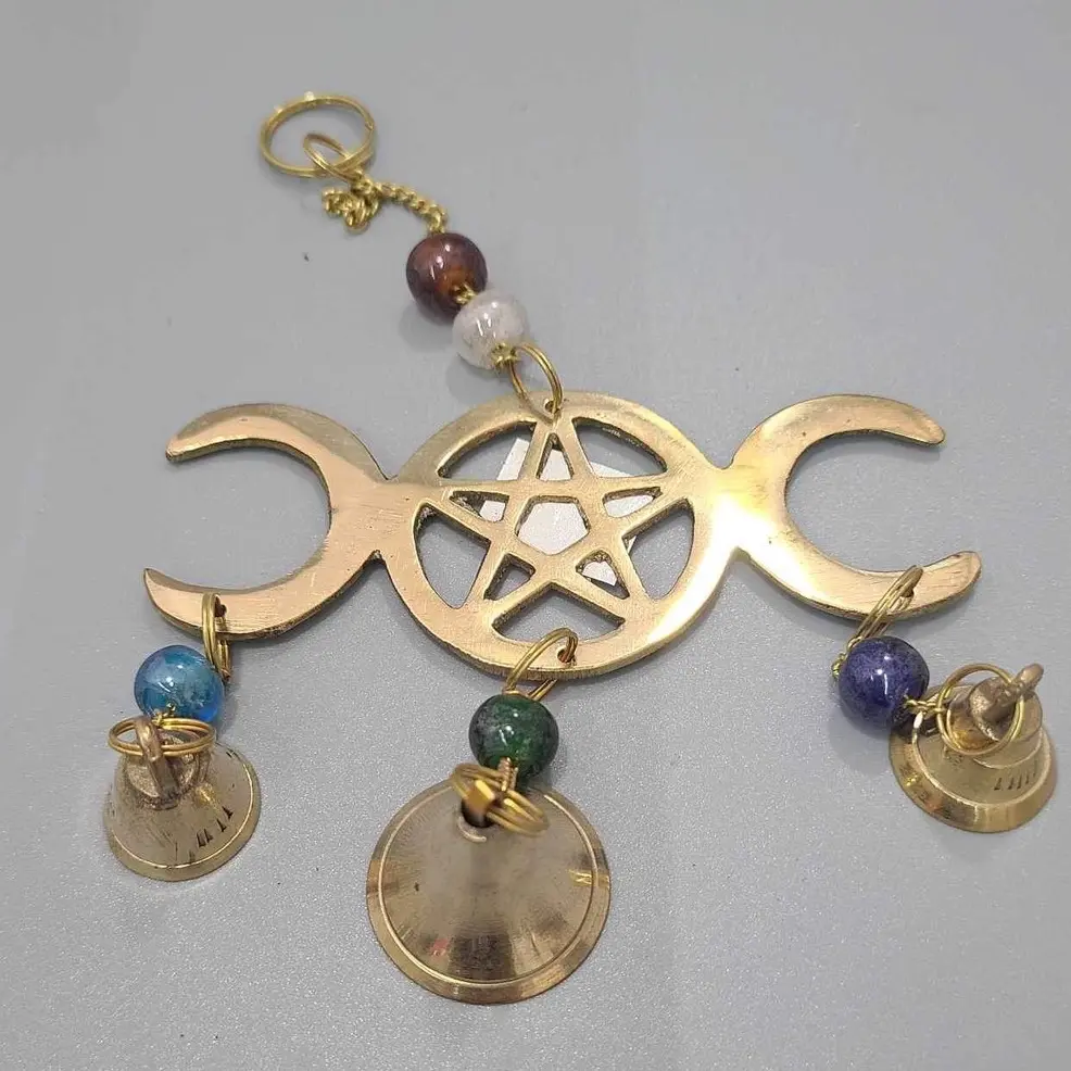 Triple Moon Pentagram Chime