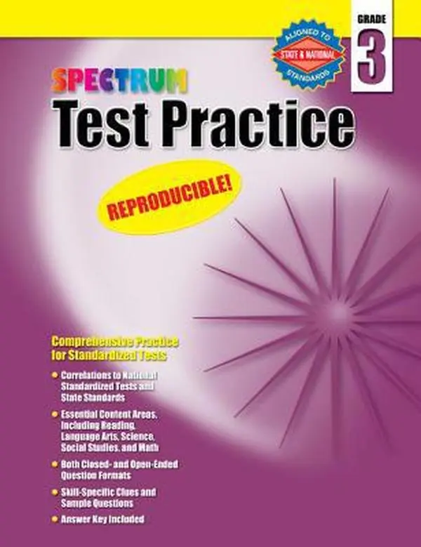 USED-Spectrum Test Practice, Grade 3 by Spectrum (Paperback)