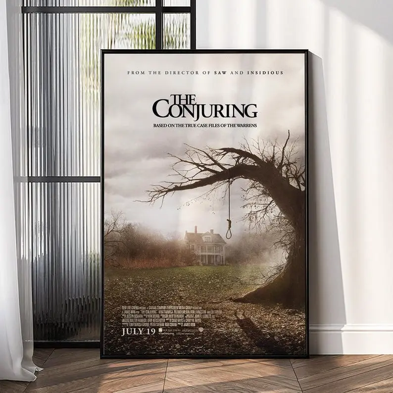 The Conjuring Movie Poster - Wall Art - Home Decor - Print Gift