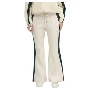 PUMA Womens T7 Flared Pants Casual - Off White