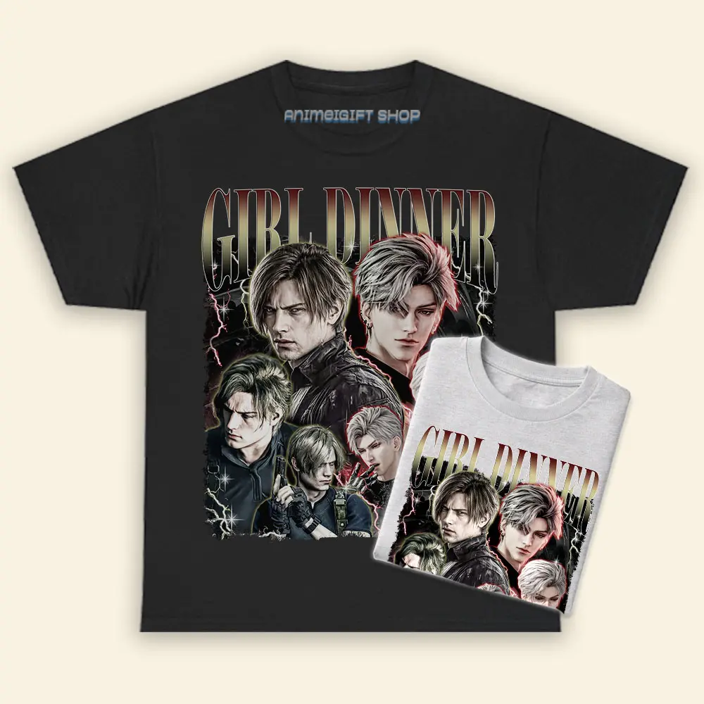 Leon Kenedy Resident Evil Sylus Love and Deepspace Shirt, Otome Gamer Gift For Fan 100% Cotton Fabric True To Size