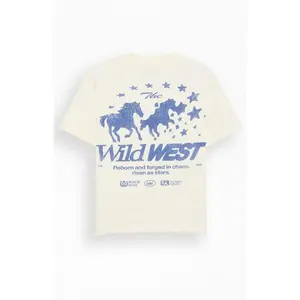 Pacsun Men's Wild West Cropped T-Shirt