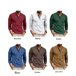 shirts flame resistant henley printed and camo two tone 7oz mens fire retardant work shirts Menswear Top