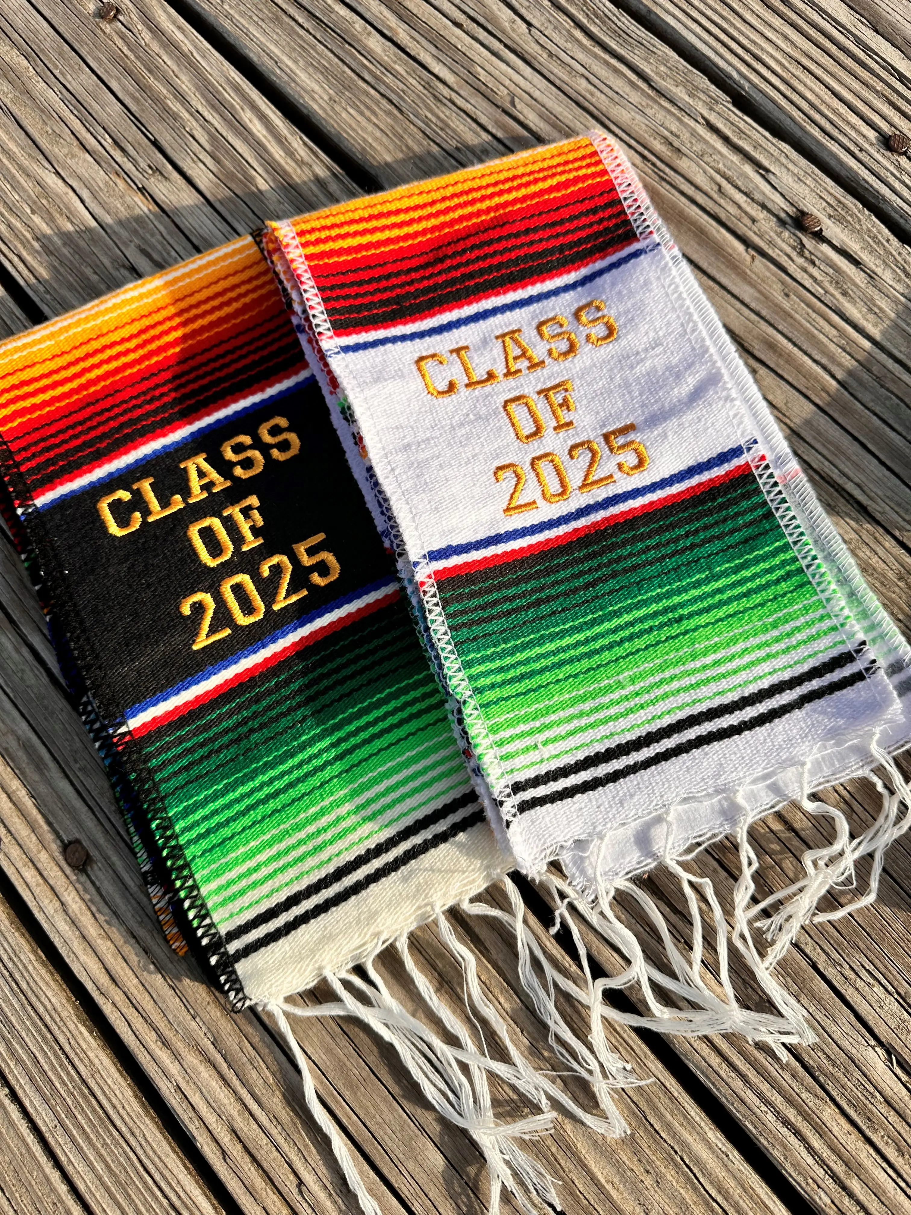 Class of 2025 Mexican Sarape Graduation Stole