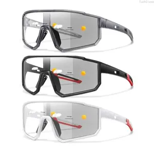 2026 New 3 packs Fashion Cycling Photochromic Sunglasses For Men Women Classic Casual Windproof Eyewear Outdoor Sports Fishing Baseball