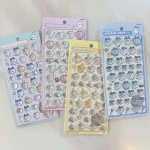 Kawaii Chikwa Stickers 3D Puffy Carton Animal Japanese style DIY Stickers Kawaii Chikwa Stickers 3D Puffy Carton Animal Japanese style DIY Stickers