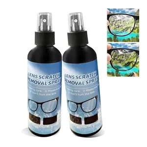 New Lens Scratch Remover,Repair Lens Glass Grinding Scratch,Glasses Cleaner Spray for Sunglasses Screen Cleaner Tools(2PC) gel stick cloth stain Dinosaur-Shaped Toilet Bowl wrinkle relaxer cleaning wipes fabric floral ajax Camera Smartphone mop soap