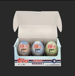 2026 Topps Series 1 Baseball - Easter Egg Tin(2 Holiday Parallels per Tin)-75th Anniversary of Topps Baseball