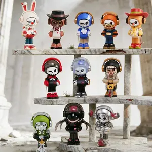 MR.BONE MINI Series3 Blind Box,3" Random Mystery Toys,Collectible Toys Desktop Display, Action Figures, Gift for box Hidden Edition