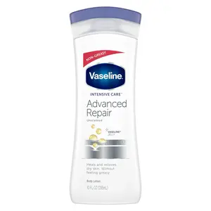 Vaseline Intensive Care Advanced Repair Unscented Moisturization Lotion 400ml for Deep Skin Repair