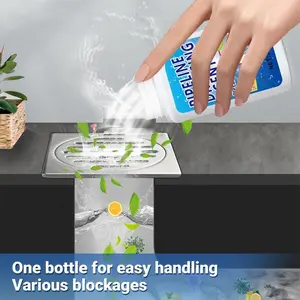 Powerful Pipe Unclogging Agent – Unblocks Drains in 10 Minutes for Kitchen, Sink & Bathroom