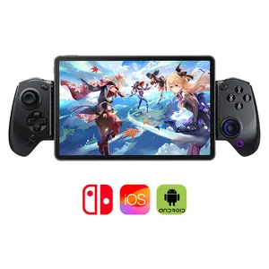 S8  Mobile Gaming Controller for  1&2, iPhone15/16/17, iPad Android Phones Tablets, Portable  Gamepad with Hall Joystick, Hall Trigger, Customizable buttons&Key Mapping (black) (black)