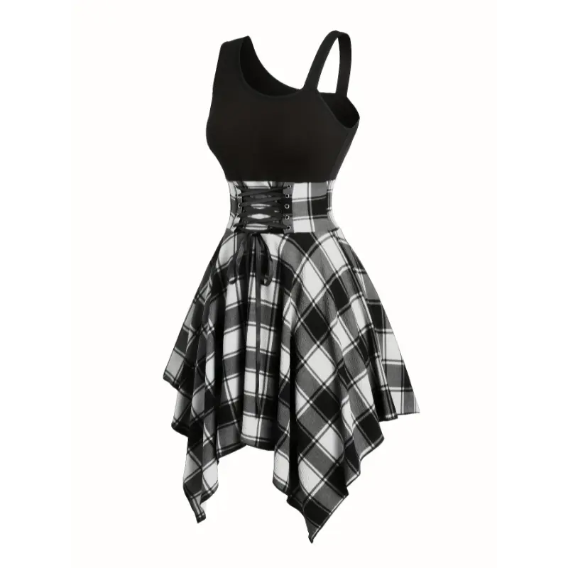 plus red and black dress - TikTok Shop plus red and black dress - TikTok Shop