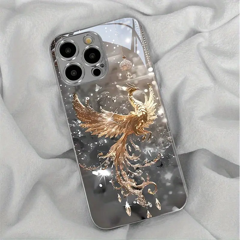 Fashionable Shiny Electroplated Silver Phone Case, Suitable for Various iPhone Models Including 17/16 Pro Max, 16 Plus, etc. Designed with Heat- resistant Glass, Fashionable, Suitable for Everyone, Suitable for Any Season - TikTok Shop Fashionable Shiny Electroplated Silver Phone Case, Suitable for Various iPhone Models Including 17/16 Pro Max, 16 Plus, etc. Designed with Heat- resistant Glass, Fashionable, Suitable for Everyone, Suitable for Any Season - TikTok Shop