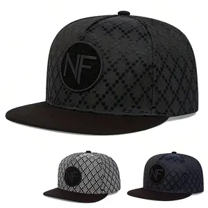Men / Woman Adult Trucker Cap NF grid Embroidered Design Breathable Baseball Cap Outdoor Activity Adjustable Casual Wear Hats Travel Tourism Beach Holiday Hat