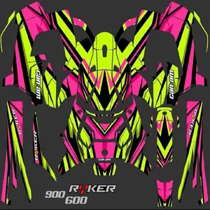 Can Am RYKER 600 900 Graphic kit 2018 2019 2020 2026 stickers decals ATV UTV mx